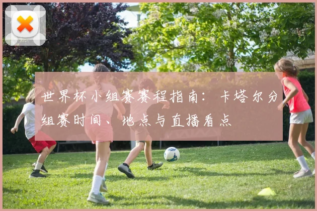 世界杯小组赛赛程指南：卡塔尔分组赛时间、地点与直播看点